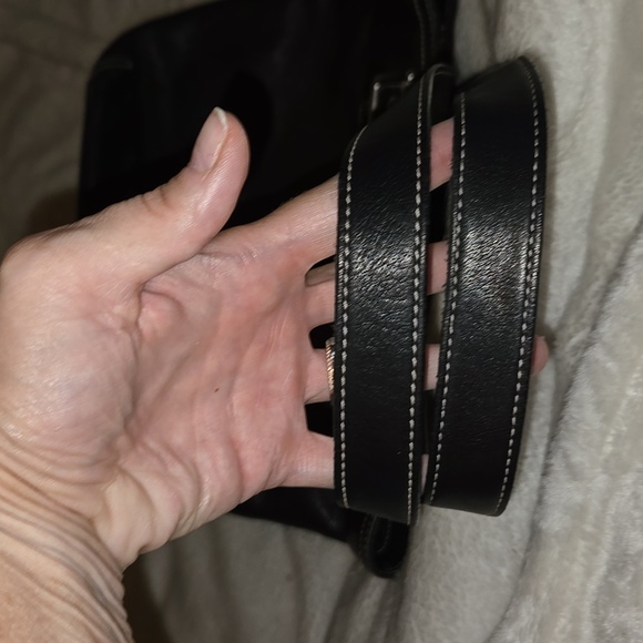 Coach Vintage all black leather hobo absolutely NO CALL OUTS 05 - Picture 6 of 9